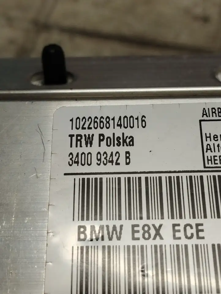 BMW 1 E81 E87 (2004 - 2011) 34009342B Подушка безопасности пассажира — фото 2