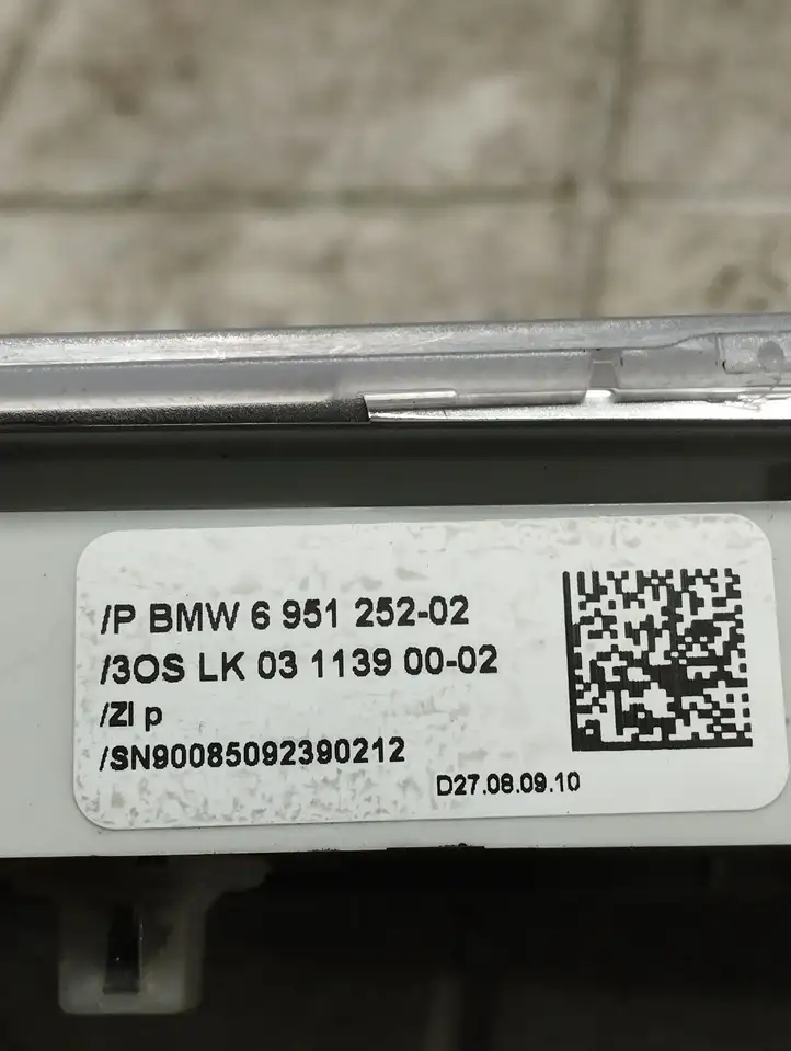 BMW 1 E81 E87 (2004 - 2011) 695125202 Задняя подсветка — фото 2