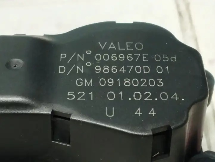 Saab 9-3 Ver2 (2003 - 2007) 09180203 Двигатель задвижки потока воздуха — фото 2