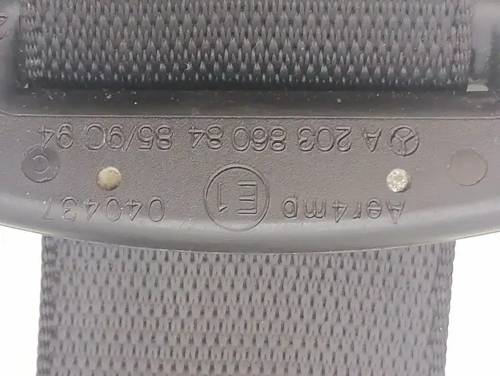 Mercedes-Benz C W203 (2000 - 2007) 33003955 Задний ремень безопасности — фото 6