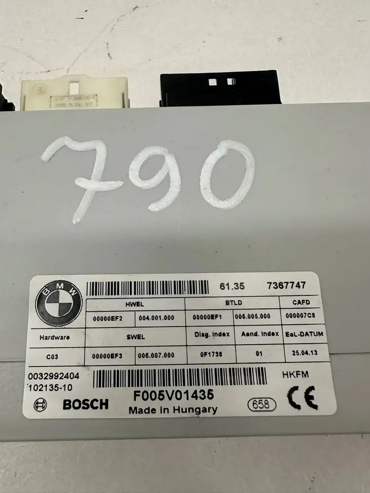 BMW 3 F30 F35 F31 (2012 - 2018) 7367747 Блок управления крышкой багажника — фото 9