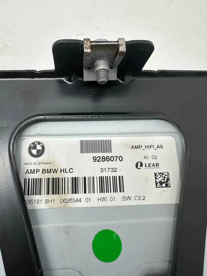 BMW 3 F30 F35 F31 (2012 - 2018) 9286070 Усилитель звука — фото 8