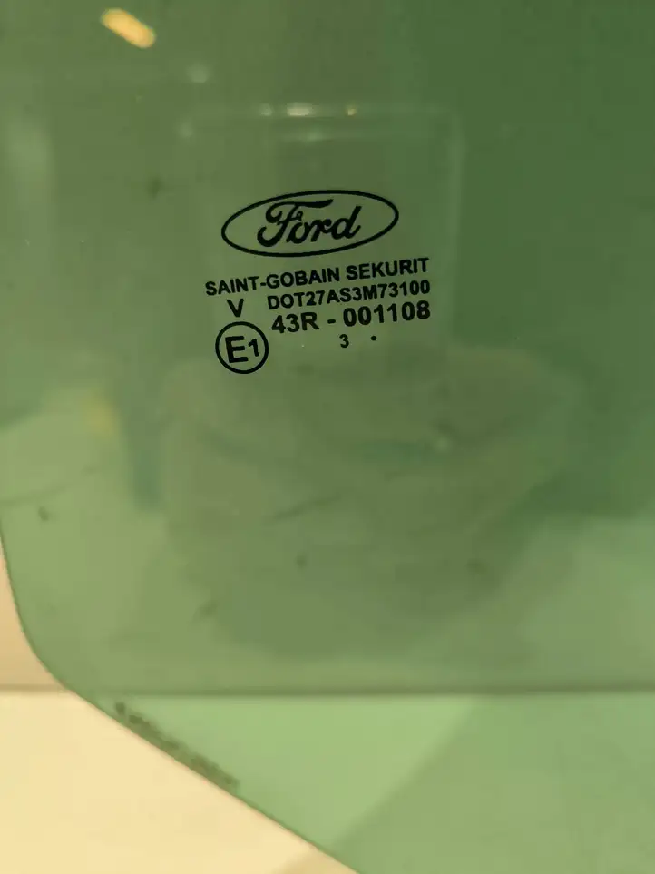 Ford Focus C-MAX (2003 - 2010) 43R001108 Стекло задней двери — фото 3