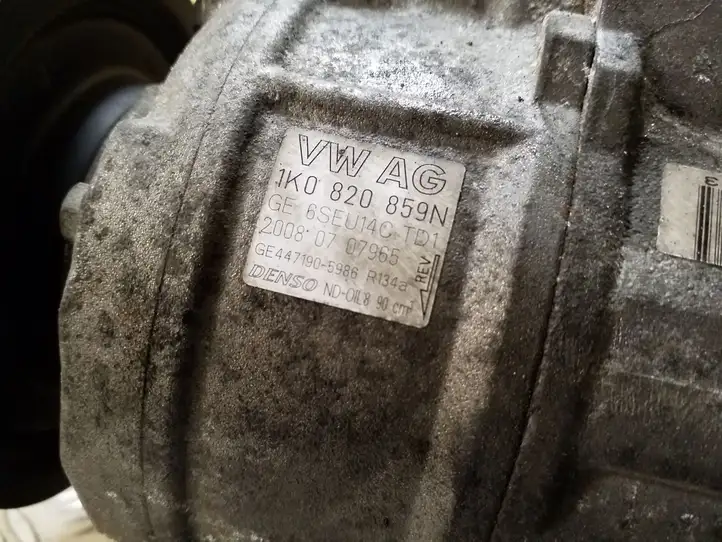 Audi TT TTS Mk2 (2006 - 2010) 1K0820859N Компрессор (насос) кондиционера воздуха — фото 7