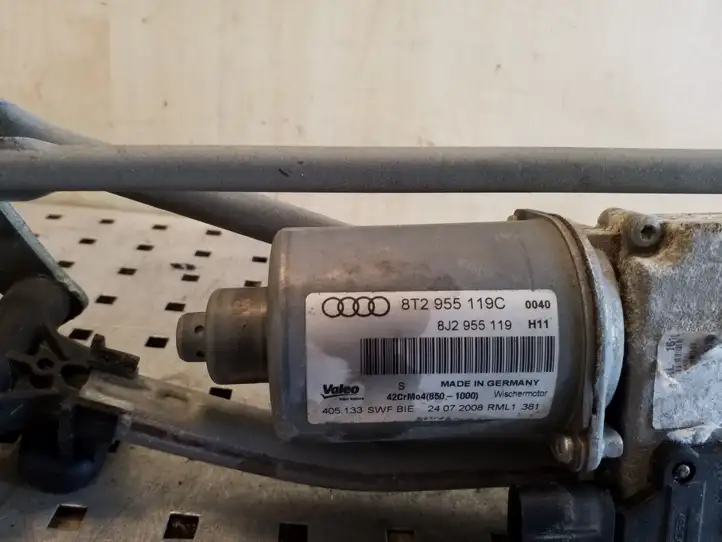 Audi A5 8T 8F (2007 - 2011) 8T2955119C Комплект механизма стеклоочистителей — фото 3