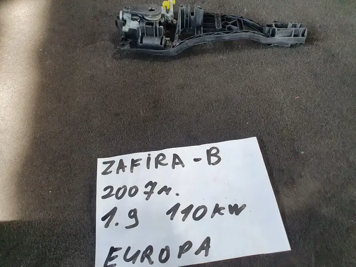 Opel Zafira B (2006 - 2008) Наружная ручка двери — фото 5