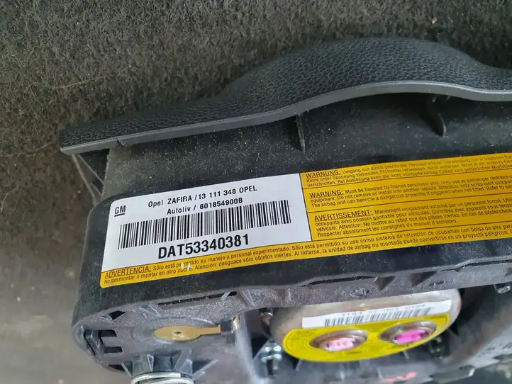Opel Zafira B (2006 - 2008) Подушка безопасности руля — фото 4