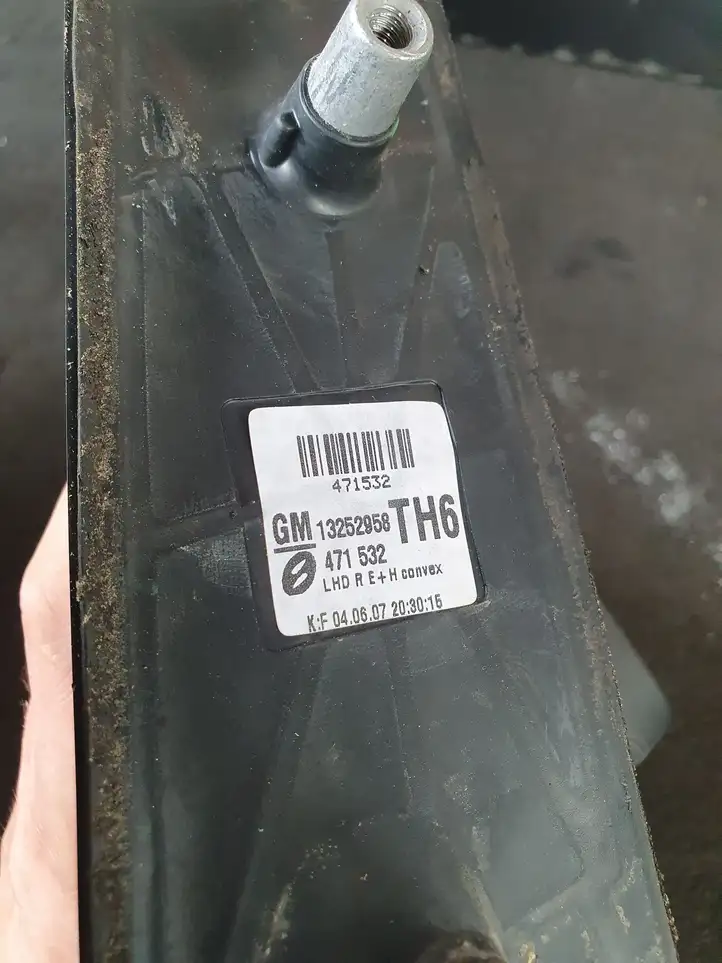 Opel Zafira B (2006 - 2008) Боковое зеркало с электроприводом — фото 5