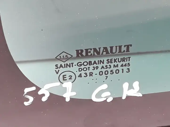 Renault Espace - Grand espace IV (2004 - 2014) 43R005013 Заднее боковое стекло — фото 2