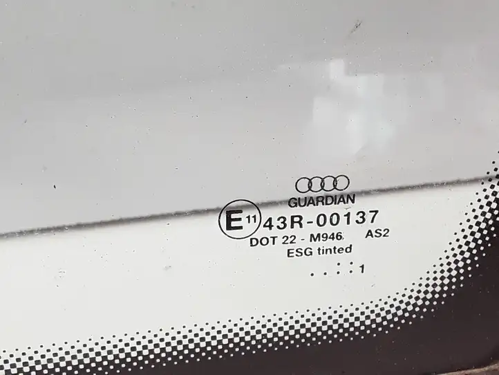 Audi A6 S6 C5 4B (2001 - 2004) 43R00137 Заднее боковое стекло — фото 2