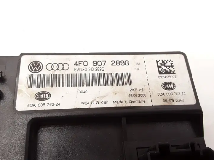 Audi A6 S6 C6 4F (2004 - 2008) 4F0907289G Модуль комфорта — фото 2
