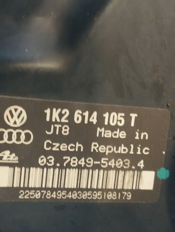 Volkswagen Golf V (2003 - 2009) 1K2614105T Вакуумный усилитель тормозов — фото 4