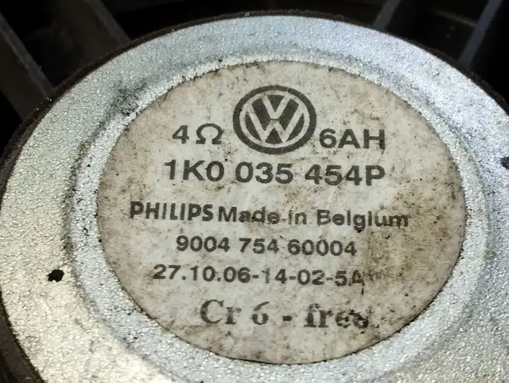 Volkswagen Golf V (2003 - 2009) 1K0035454P Динамики передних дверей — фото 3