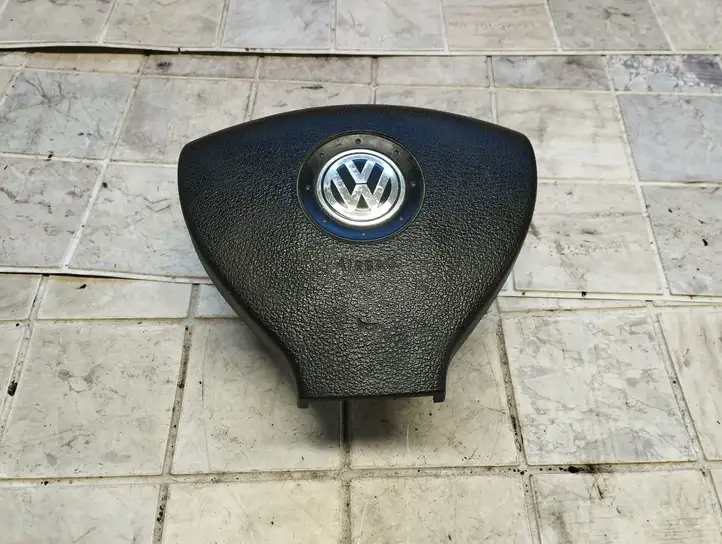 Volkswagen Golf V (2003 - 2009) 1K0880201BJ Подушка безопасности руля — фото 1