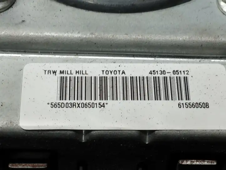 Toyota Avensis T250 (2003 - 2006) 4513005112 Подушка безопасности руля — фото 5