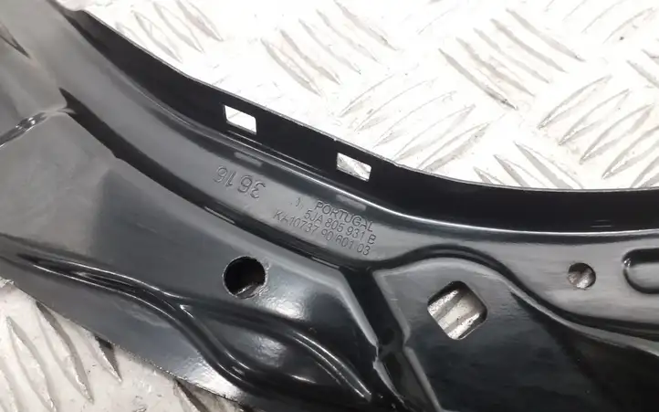 Skoda Rapid (NH) (2012 - 2019) 5JA805931B Кронштейн панели радиатора — фото 3