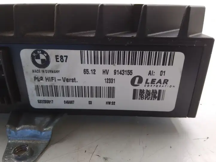 BMW 1 E82 E88 (2007 - 2014) 65129143155 Усилитель звука — фото 3