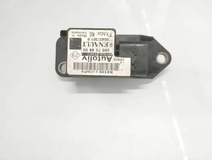 Renault Scenic I (1996 - 2003) 550759800 Датчик удара SRS — фото 1