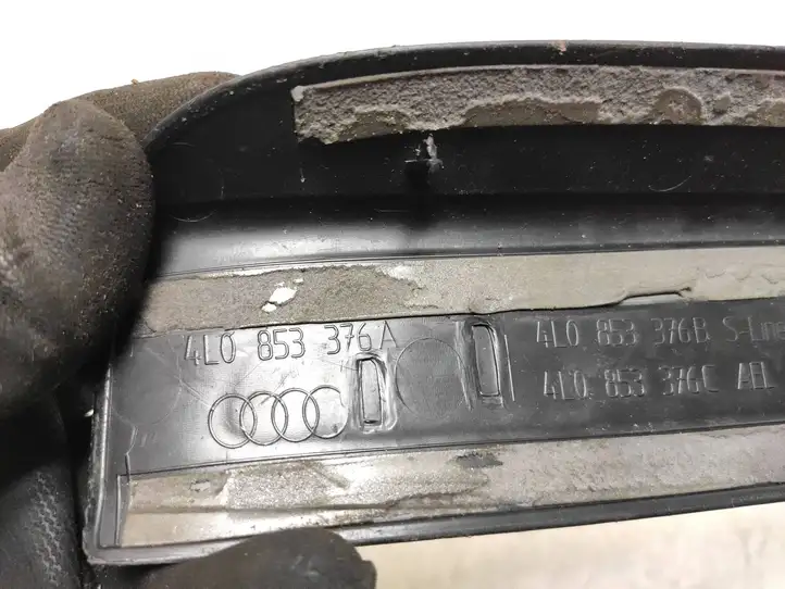 Audi Q7 4L (2005 - 2009) 4L0853376C Внутренняя отделка заднего порога — фото 1