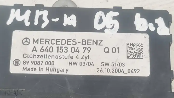 Mercedes-Benz A W169 (2004 - 2012) A6401530479 Реле накала свечей — фото 3