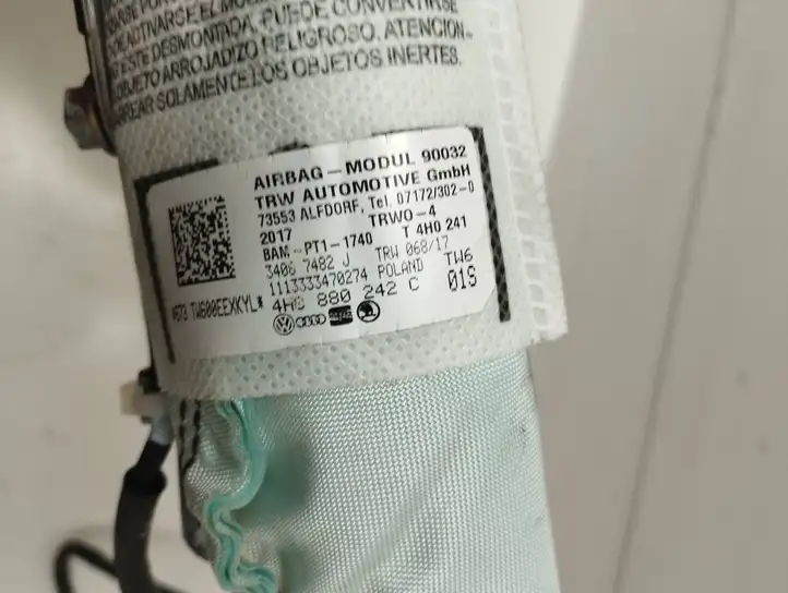 Audi A8 S8 D4 4H (2013 - 2017) 4H0880242C Подушка безопасности сиденья — фото 4