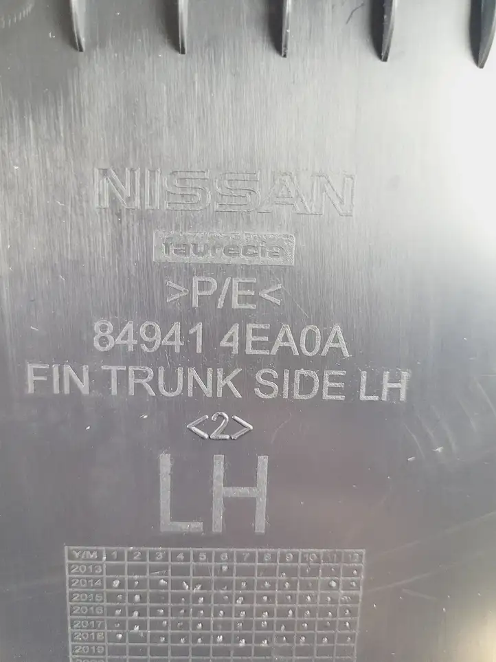 Nissan Qashqai (2017 - 2020) 849414EA0A Боковая обшивка багажника — фото 4