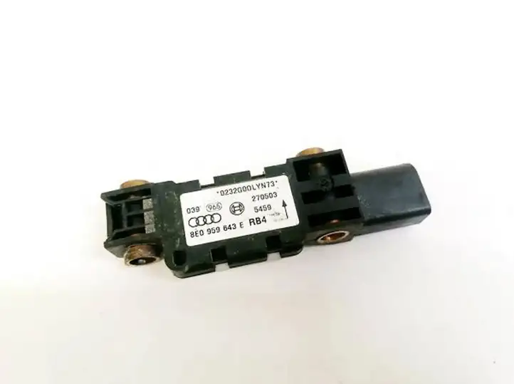Audi A4 S4 B6 8E 8H (2000 - 2006) 8E0959643E Датчик удара SRS — фото 2