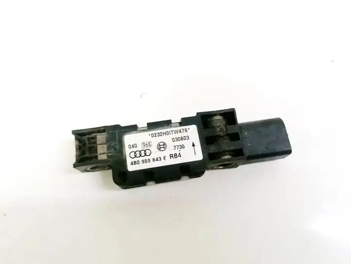 Volkswagen Touareg I (2002 - 2010) 4B0959643E Датчик удара SRS — фото 1