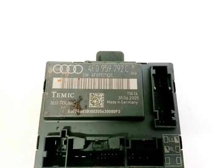 Audi A6 S6 C6 4F (2004 - 2008) 4F0959792C Блок управления дверью — фото 2