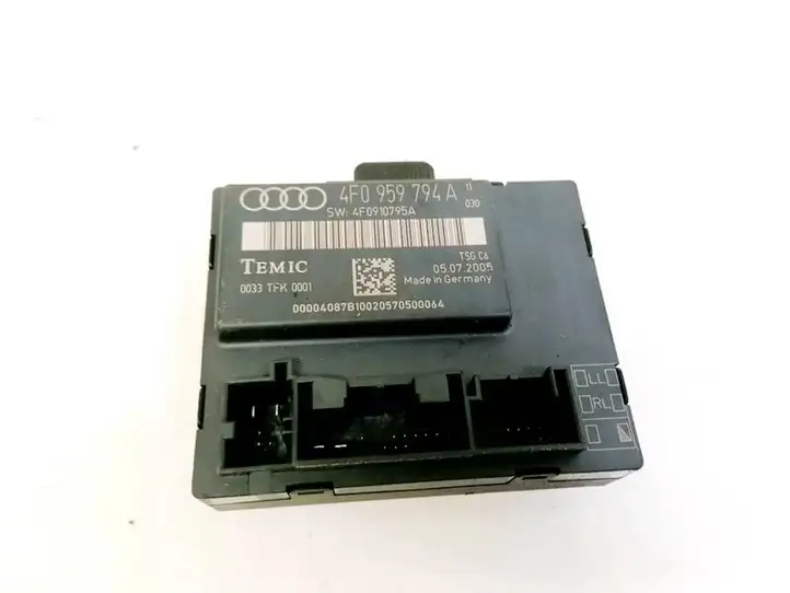 Audi A6 S6 C6 4F (2004 - 2008) 4F0959794A Блок управления дверью — фото 1