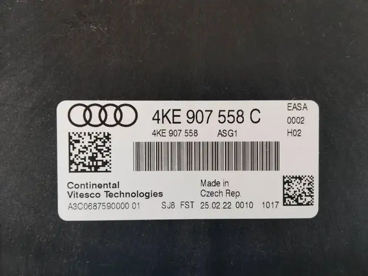 Audi e-tron (2018 - ) 4KE907558C Прочие блоки управления — фото 4