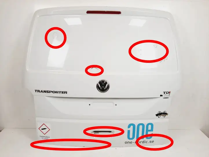 Volkswagen Transporter - Caravelle T6 (2015 - 2022) Крышка багажника — фото 8
