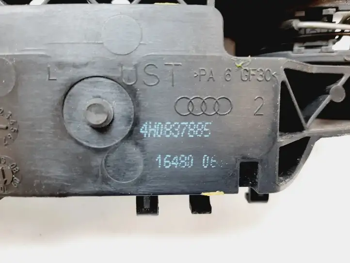 Audi A8 S8 D4 4H (2010 - 2014) 4H0837885 Наружная ручка задней двери — фото 4