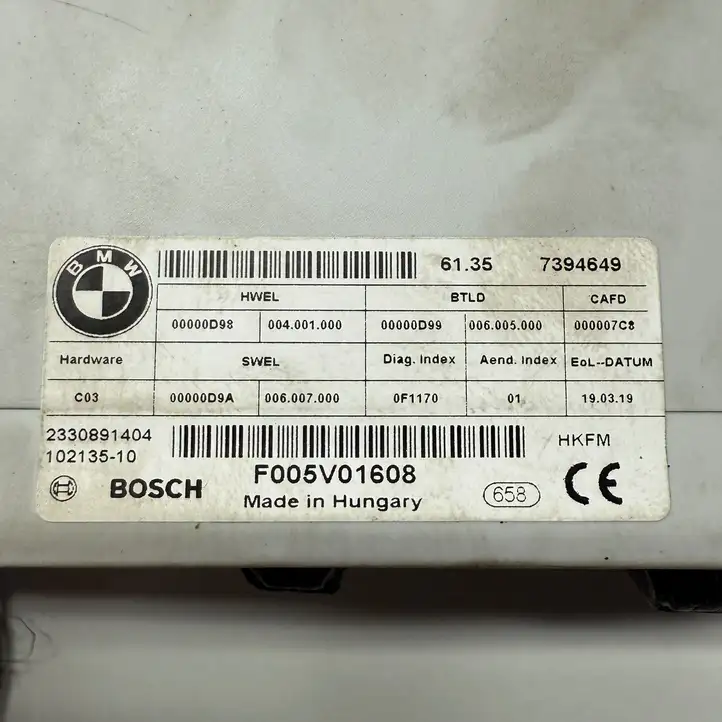 BMW X3 F25 (2010 - 2017) 7432742 Гидравлика крышки багажника — фото 5