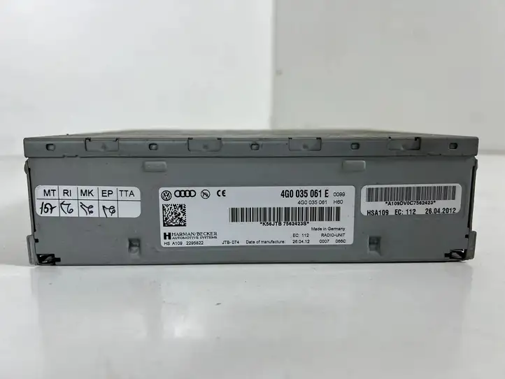 Volkswagen Touareg II (2010 - 2018) 4G0035061E Блок Hi-Fi аудиосистемы — фото 1