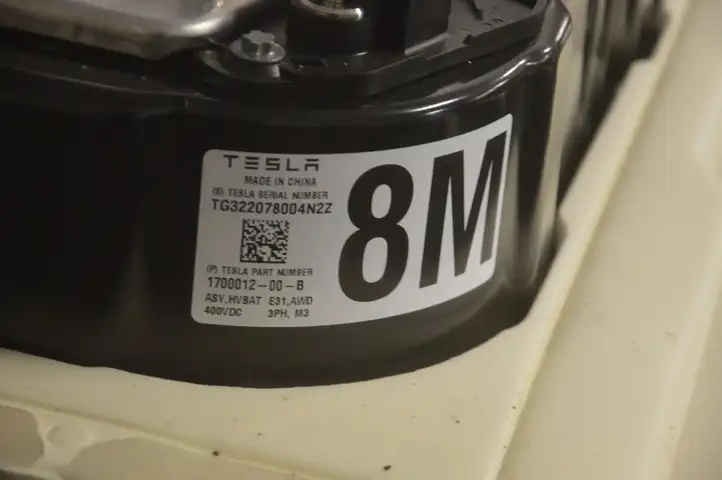 Tesla Model Y (2019 - 2024) 152619301B Аккумулятор гибридного / электрического автомобиля — фото 4