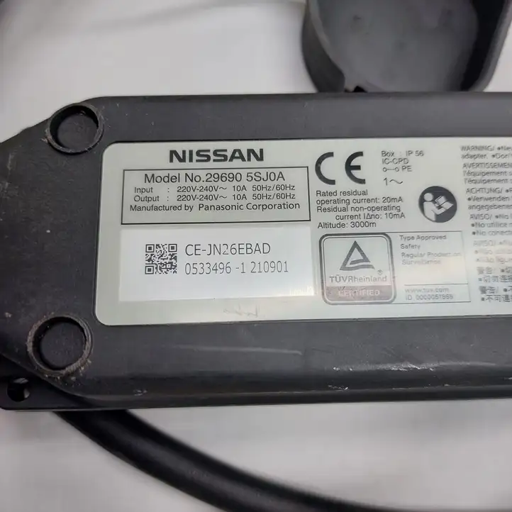 Nissan Leaf II (ZE1) (2017 - ) 296905SJ0A Кабель для зарядки электромобилей — фото 3