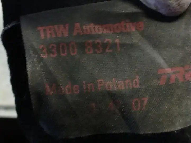 Citroen Berlingo (2003 - 2007) 33008321 Задний ремень безопасности — фото 2