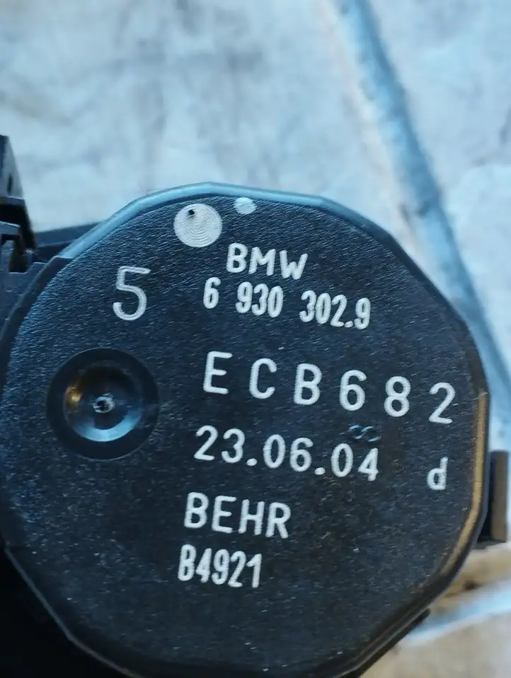 BMW 5 E60 E61 (2004 - 2010) 69303029 Двигатель задвижки потока воздуха — фото 4