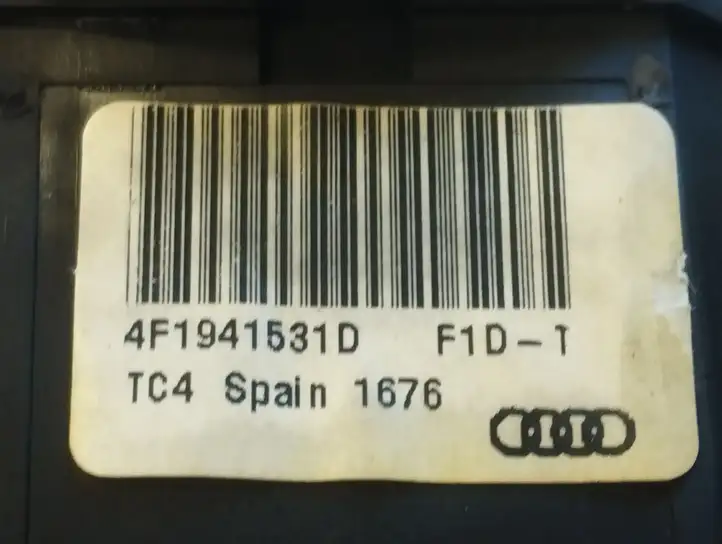 Audi A6 S6 C6 4F (2004 - 2008) 4F1941531D Включатель фонарей — фото 5