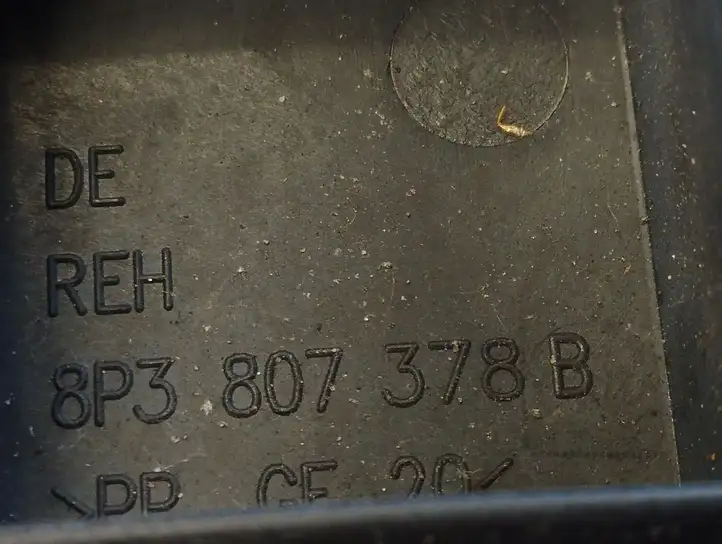 Audi A3/S3 8P (2004 - 2008) 8P3807378B Кронштейн заднего бампера — фото 5