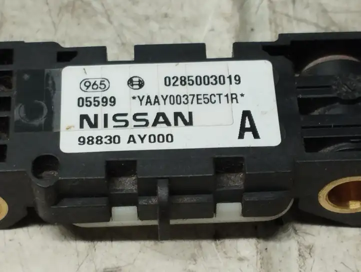 Nissan Primera (2001 - 2008) 0285003019 Датчик удара SRS — фото 2
