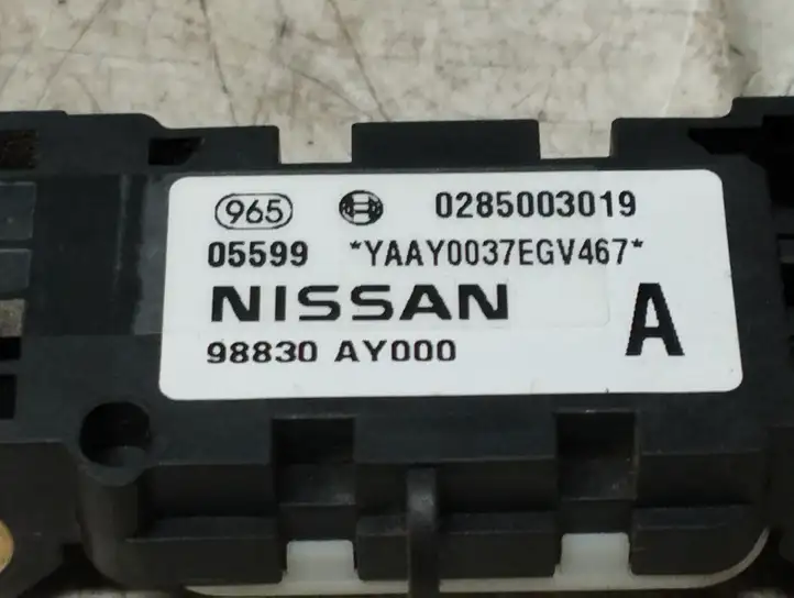 Nissan Primera (2001 - 2008) 0285003019 Датчик удара SRS — фото 2