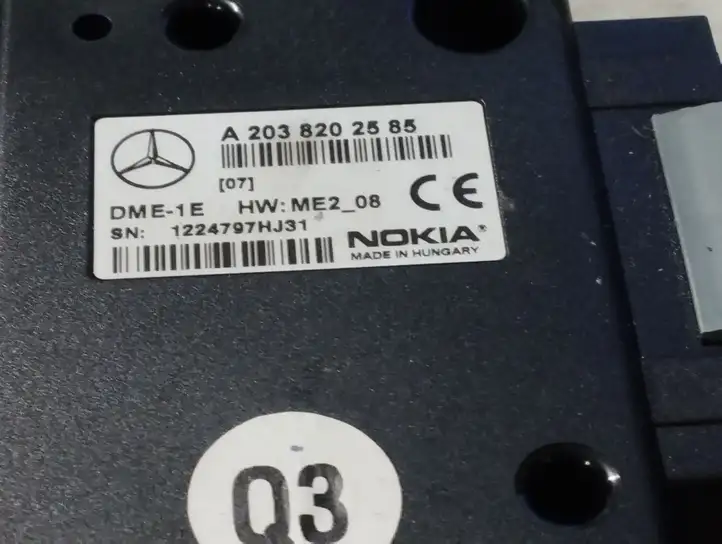 Mercedes-Benz C W203 (2000 - 2007) A2038202585 Блок GSM — фото 2