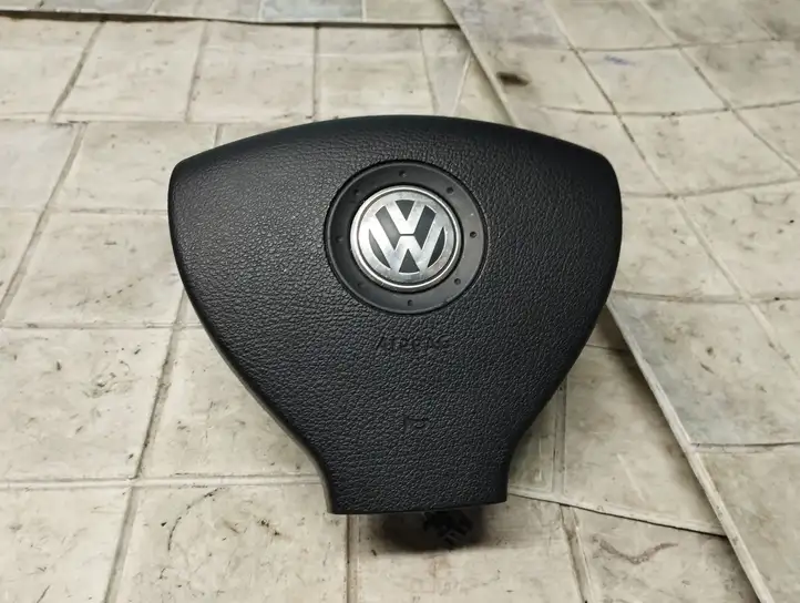 Volkswagen PASSAT B6 (2005 - 2010) 1K0880201AQ Подушка безопасности руля — фото 1
