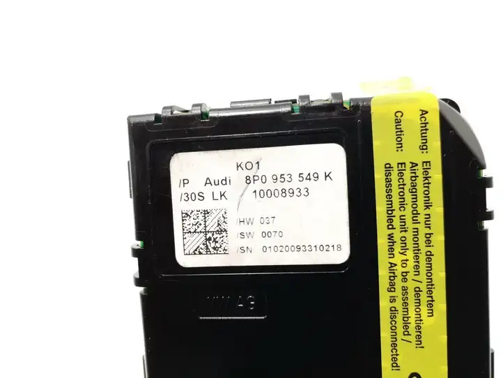 Audi A3/S3 8P (2008 - 2013) 8P0953549K Датчик угла поворота руля — фото 5