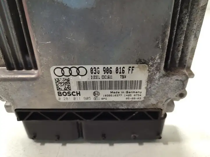 Audi A3/S3 8P (2003 - 2005) 03G906016FF Блок управления двигателем (ЭБУ) — фото 4