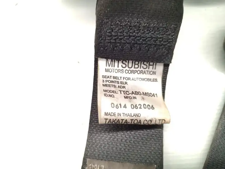 Mitsubishi L200 (2006 - 2014) TTC-AB0-MS041 Задний ремень безопасности — фото 4