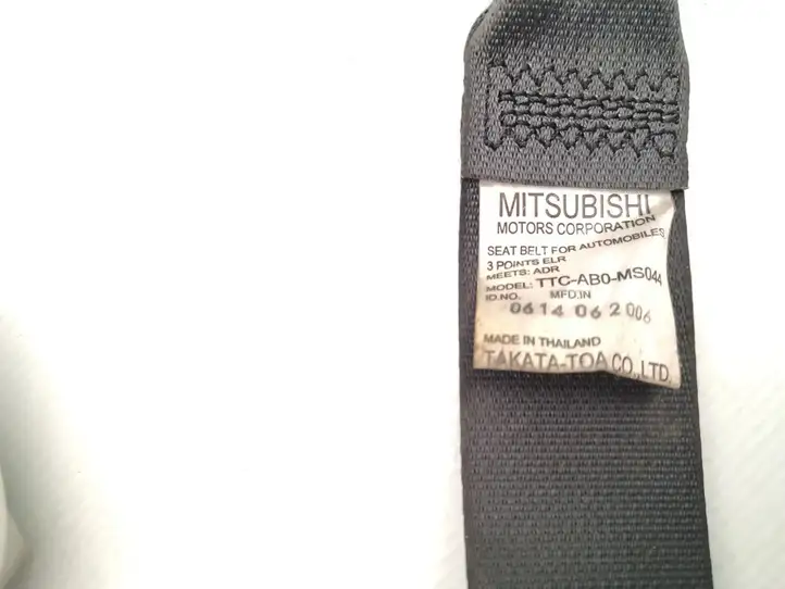 Mitsubishi L200 (2006 - 2014) TTC-AB0-MS044 Центральный ремень безопасности — фото 5