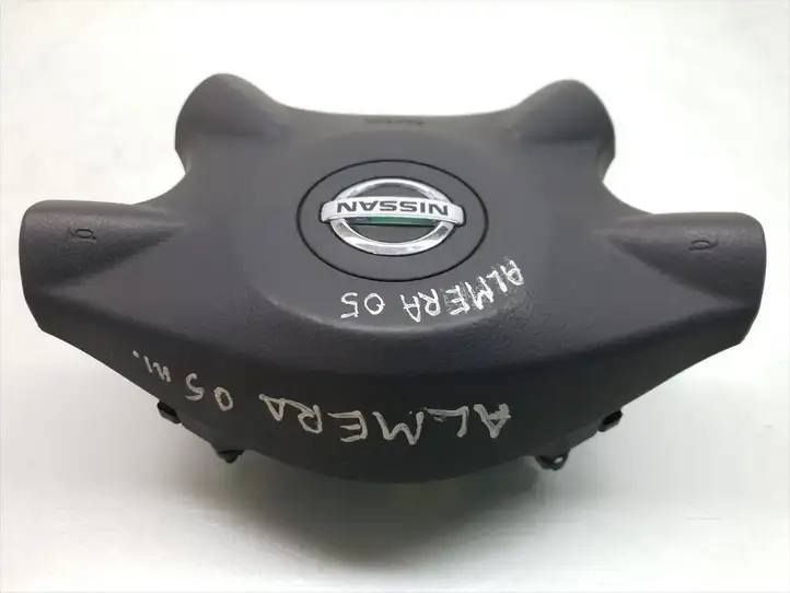 Nissan Almera N16 (2000 - 2010) 6005158D Подушка безопасности руля — фото 2